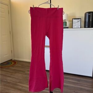 JoyLab Kids Bright Pink Flared Leggings